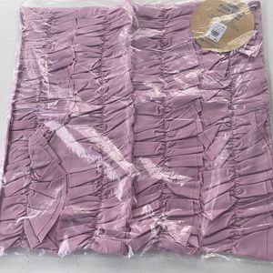 Pottery Barn Teens Ruffled Cotton Pillow Cover